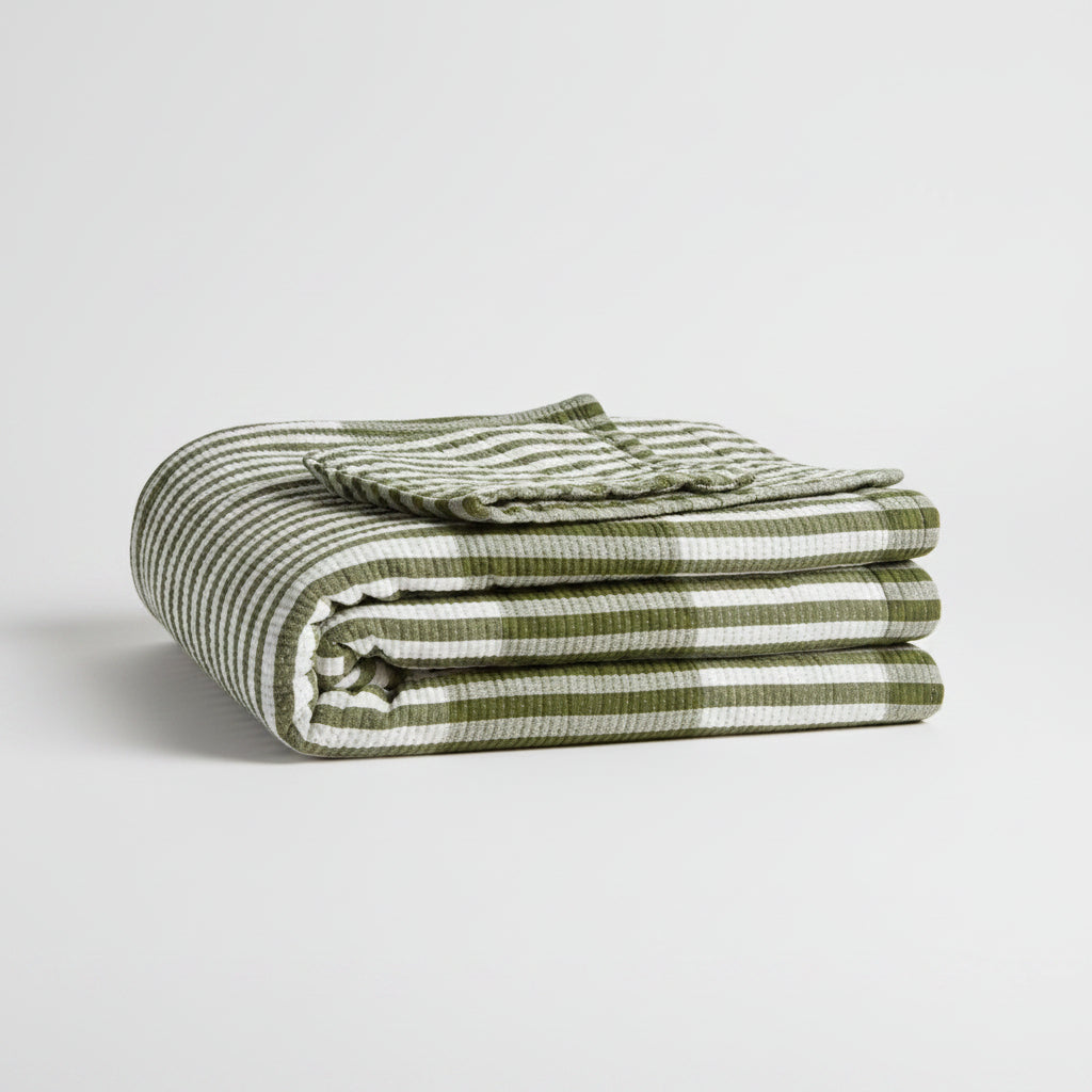 Calista Olive Bedspread 180 x 260 cm