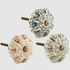 Hand-Painted Stoneware Cabinet Knob