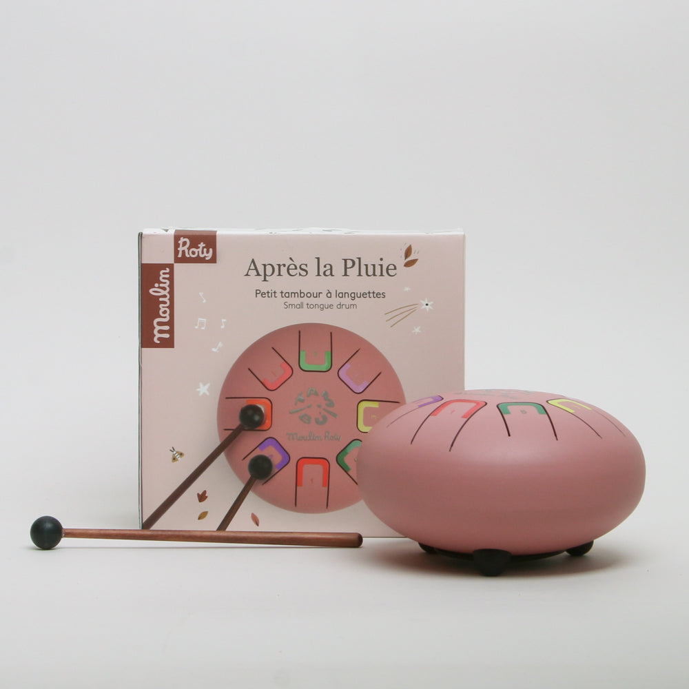 Moulin Roty Small Pink Tongue Drum