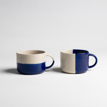 Rue Mug - Indigo Blue - Large Set of 2
