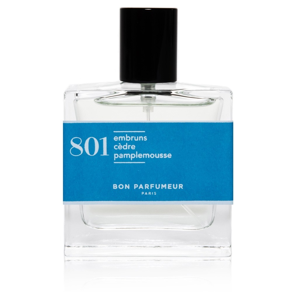Bon Parfumeur, Paris No. 801. Sea Spray/ Cedar/ Grapefruit