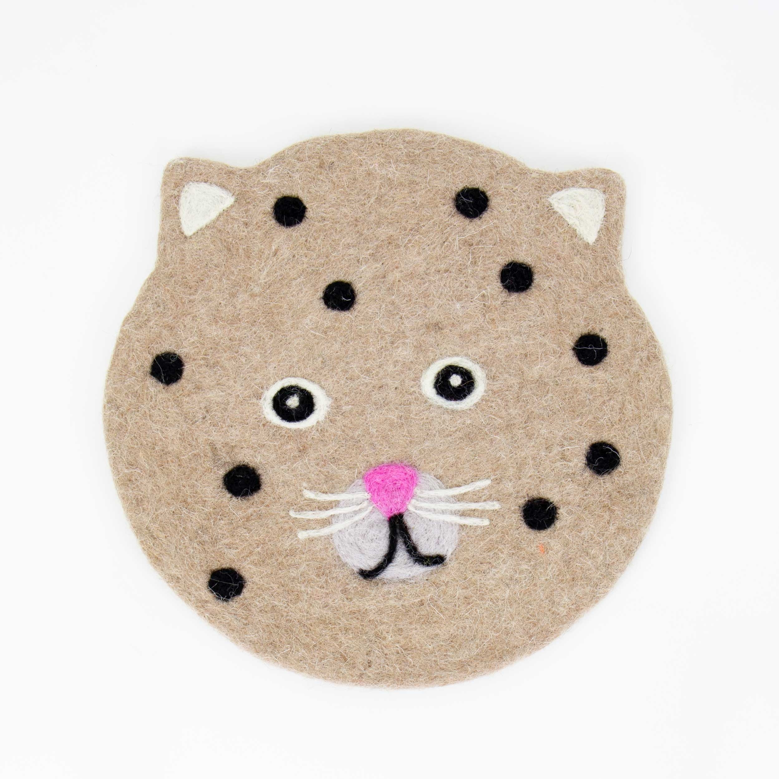 AfroArt Cat Felt Chair Pad