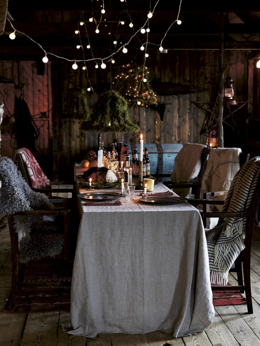 Lovely Linen Natural Beige Tablecloth