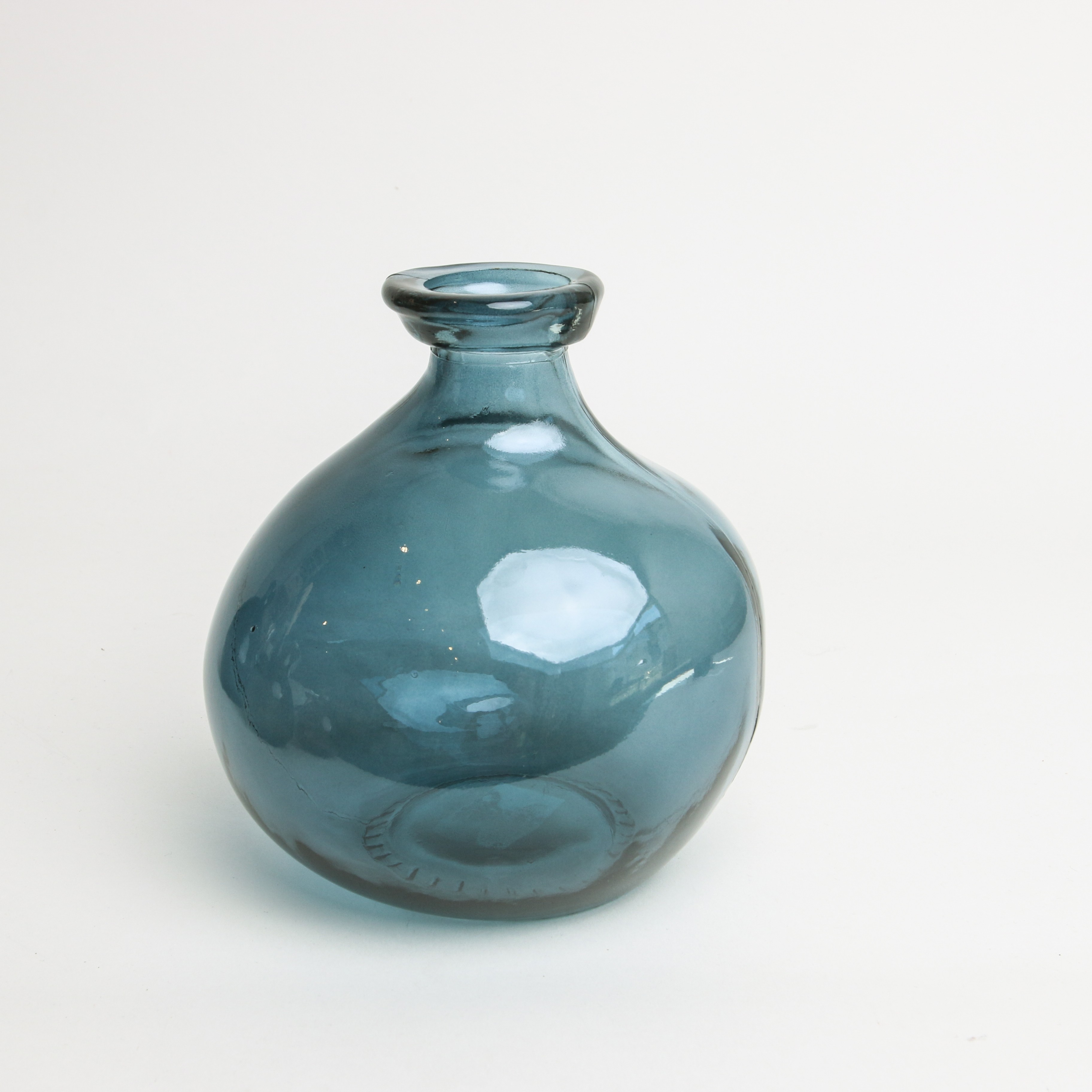 Jarapa Small Bubble Vase Petrol Blue 