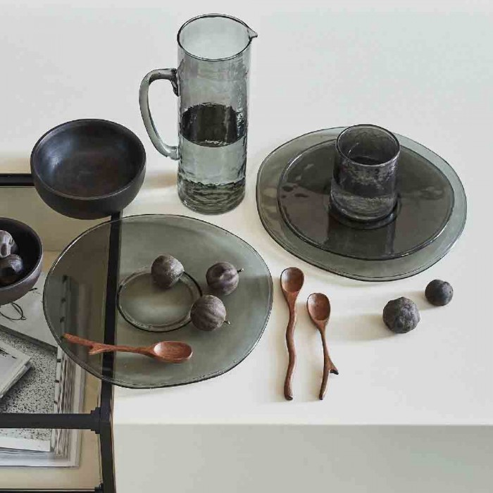 Urban Nature Culture Recycled Glass Jug Ebony