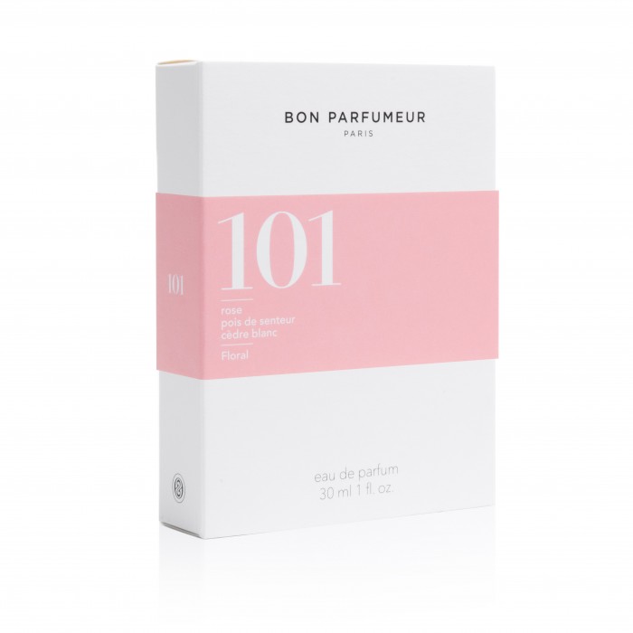 Bon Parfumeur, Paris No. 101. Rose/ Sweet Pea/ White Cedar