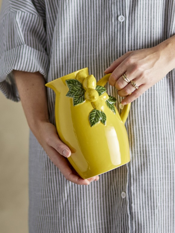 Bloomingville Limone Stoneware Jug