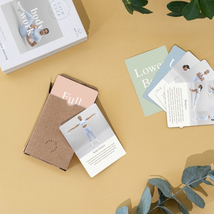 Calm Club Body Work Card Set
