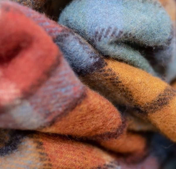 Tartan Blanket Co Recycled Wool Blanket in Buchanan Antique Tartan