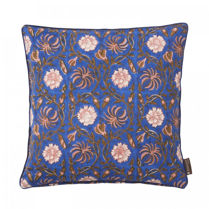 Bungalow DK Leela Indigo Cushion Cover