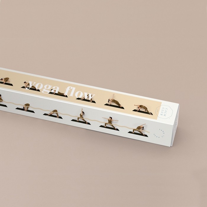 Calm Club Yoga Flow Poster