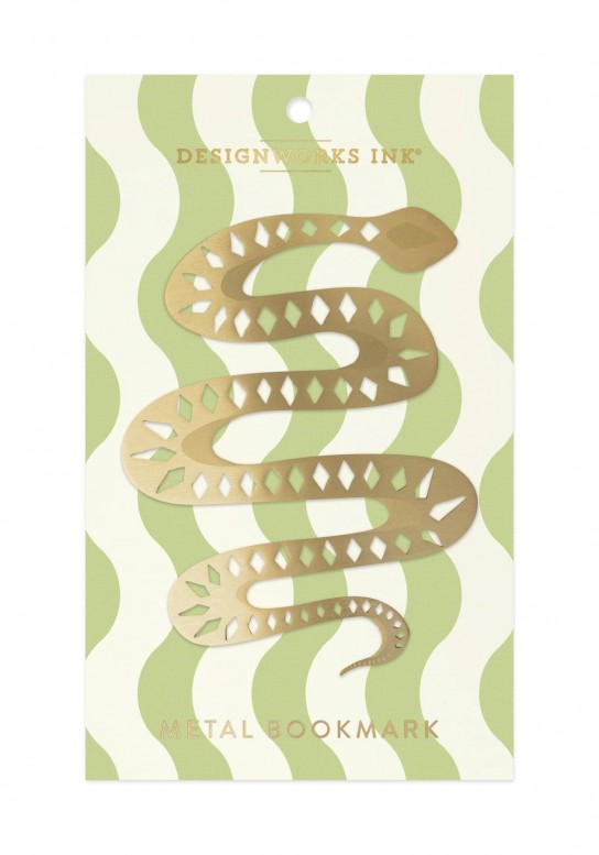 Designworks Ink Metal Bookmark Slithers