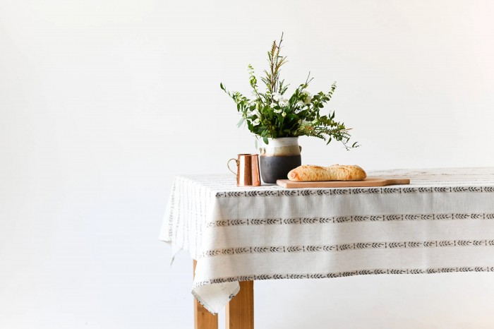Galley and Fenn Walnut Leaf Tablecloth