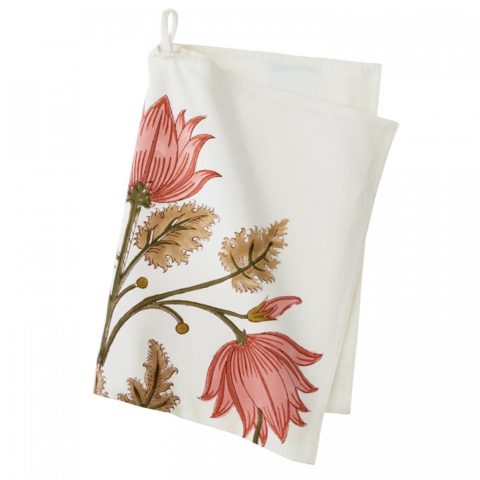 Bungalow DK Flora Rose Kitchen Towel 