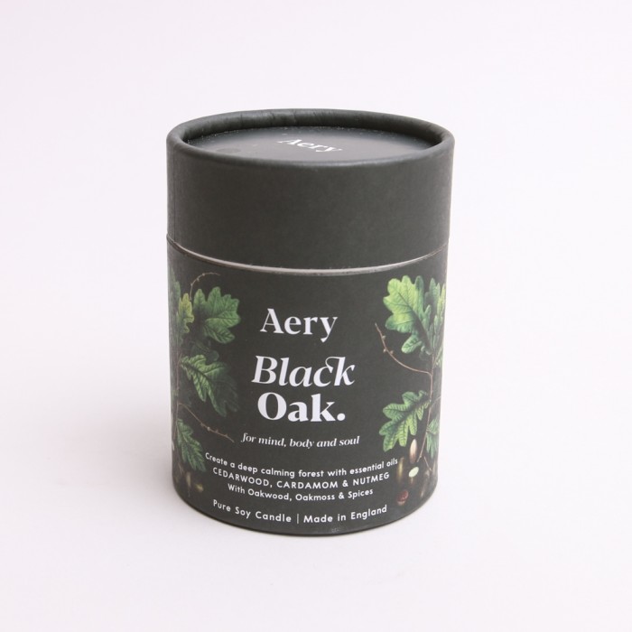 Aery Soy Candle Black Oak